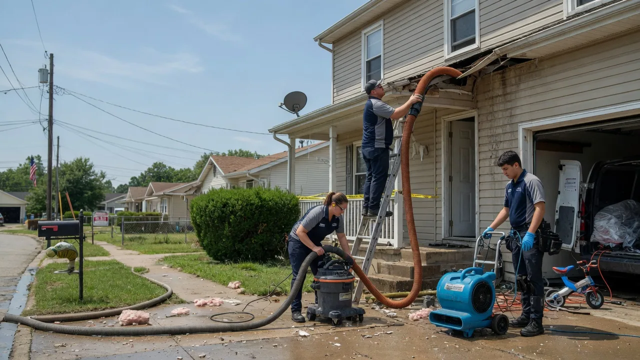 Water Damage Restoration in Bowie, TX near me